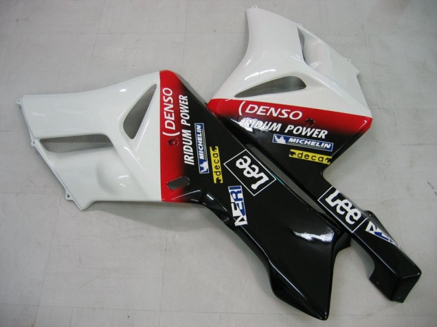 Carenados Moto Honda CBR1000RR 2004-2005 - Blanco Azul Rojo Negro Brillante Estrella Carrera Lee