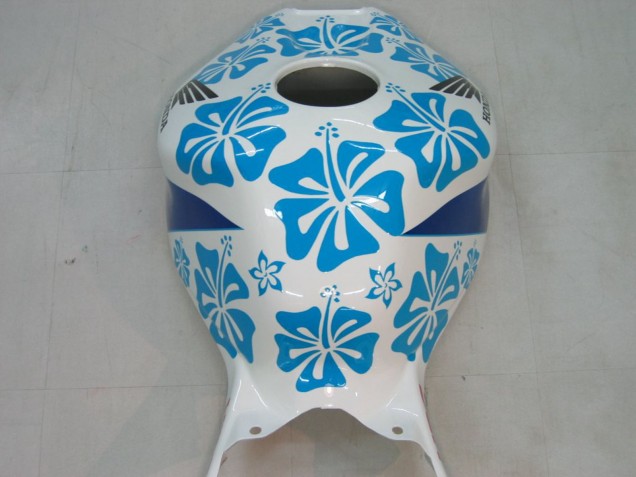 Carenados Moto Honda CBR1000RR 2004-2005 - Blanco Azul Nieve Nastro Azzurro 46