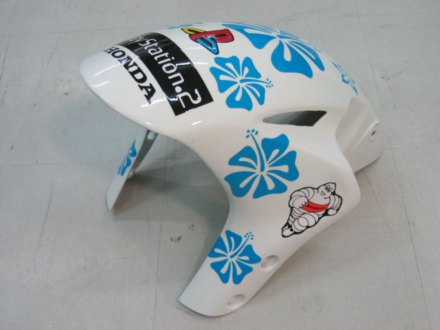 Carenados Moto Honda CBR1000RR 2004-2005 - Blanco Azul Nieve Nastro Azzurro 46