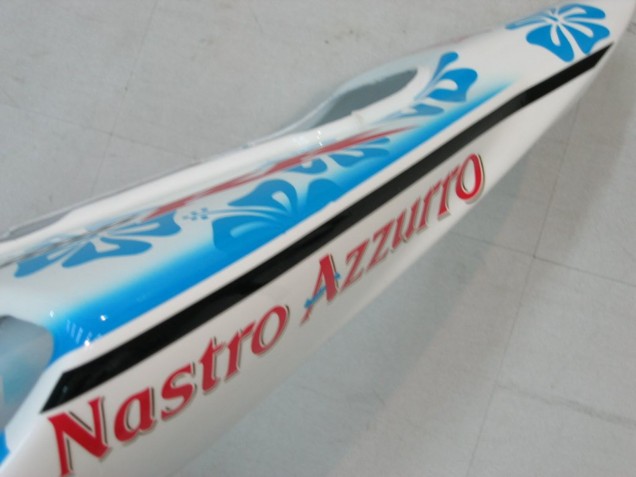 Carenados Moto Honda CBR1000RR 2004-2005 - Blanco Azul Nieve Nastro Azzurro 46