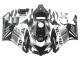 Kits Carenado Moto Honda CBR1000RR 2004-2005 - Plata Blanco Negro Brillante Repsol