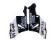 Carenados Moto Honda CBR1000RR 2004-2005 - Negro Brillante Blanco West