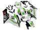 Carenados Moto Honda CBR1000RR 2004-2005 - Blanco Verde Negro Brillante Hannspree 52
