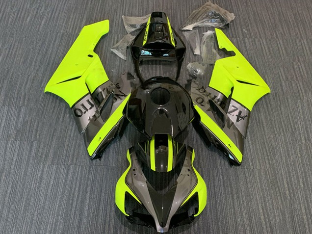 Carenados Moto Honda CBR1000RR 2004-2005 - Amarillo Gris Negro Brillante Nastro Azzurro