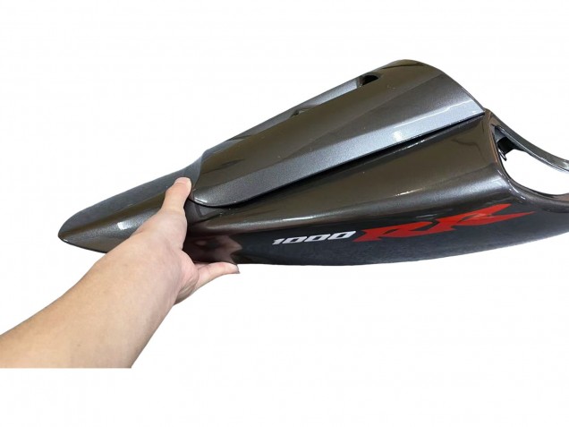 Carenado Moto Honda CBR1000RR 2004-2005 - Plata Negro Brillante