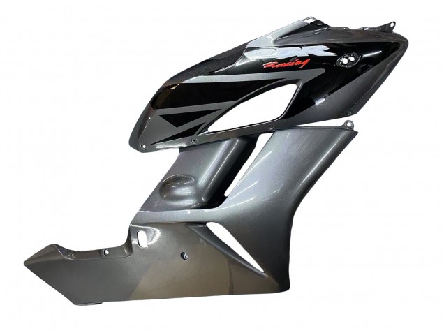 Carenado Moto Honda CBR1000RR 2004-2005 - Plata Negro Brillante