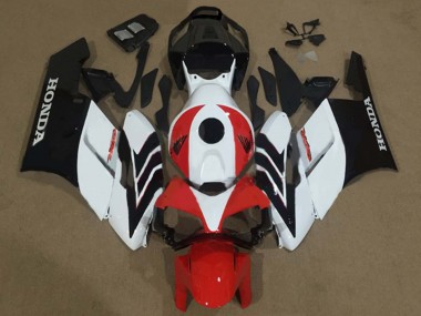 Carenado Moto Honda CBR1000RR 2004-2005 - Blanco Rojo Negro Mate