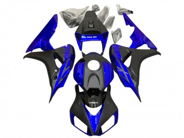 Carenados Moto Honda CBR1000RR 2006-2007 - Azul Negro Mate