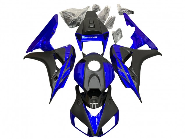 Carenados Moto Honda CBR1000RR 2006-2007 - Azul Negro Mate