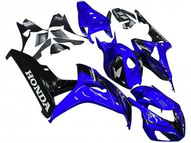 Carenados Moto Honda CBR1000RR 2006-2007 - Azul Negro Brillante
