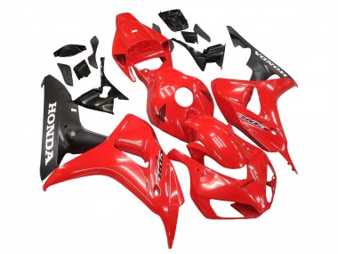 Carenados Moto Honda CBR1000RR 2006-2007 - Rojo Negro Mate