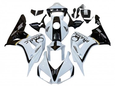 Carenados Moto Honda CBR1000RR 2006-2007 - Blanco Negro Brillante Pramac
