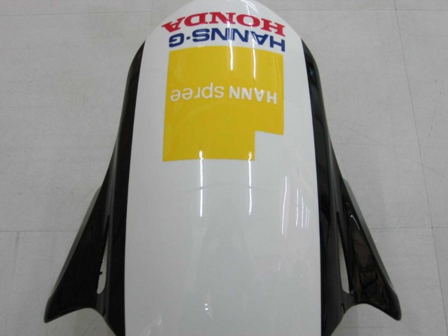 Carenados Moto Honda CBR1000RR 2006-2007 - Blanco Verde Negro Brillante Hannspree 52