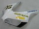 Carenados Moto Honda CBR1000RR 2006-2007 - Blanco Verde Negro Brillante Hannspree 52