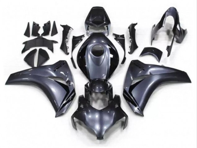 Kits Carenado Moto Honda CBR1000RR 2008-2011 - Gris Negro Brillante