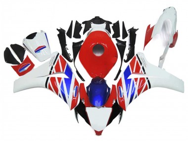 Carenados Moto Honda CBR1000RR 2006-2007 - Blanco Rojo Azul