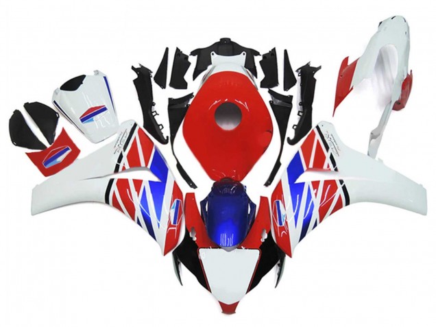 Carenados Moto Honda CBR1000RR 2006-2007 - Blanco Rojo Azul