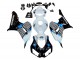 Carenado Moto Honda CBR1000RR 2006-2007 - Blanco Azul Negro Brillante