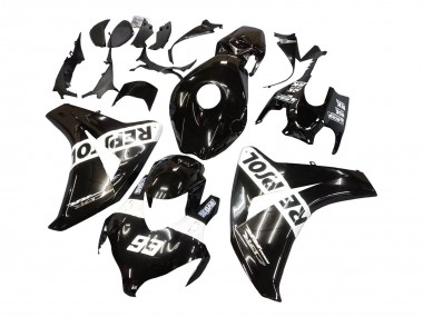 Carenados Moto Honda CBR1000RR 2008-2011 - Negro Brillante Blanco Repsol 93