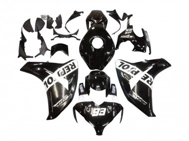 Carenados Moto Honda CBR1000RR 2008-2011 - Negro Brillante Blanco Repsol 93