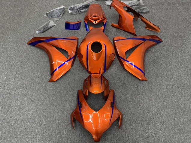 Carenados Moto Honda CBR1000RR 2008-2011 - Naranja Azul Raya