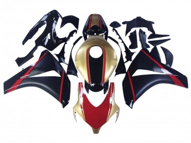 Carenados Moto Honda CBR1000RR 2008-2011 - Oro Rojo Negro Brillante