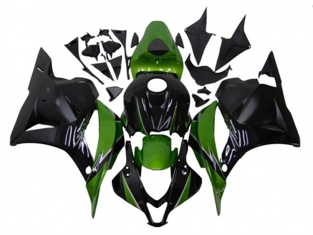 Carenados Moto Honda CBR600RR 2009-2012 - Negro Verde