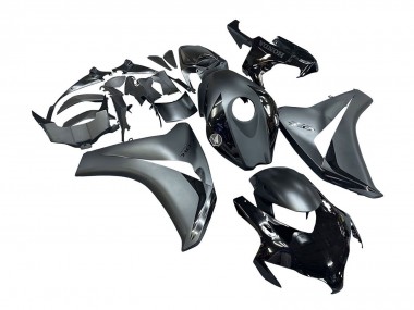 Carenados Moto Honda CBR1000RR 2008-2011 - Gris Negro Brillante