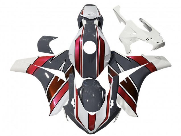 Carenados Moto Honda CBR1000RR 2008-2011 - Blanco Rojo Gris