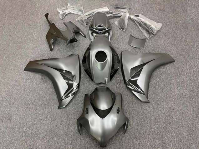 Carenado Moto Honda CBR1000RR 2008-2011 - Gris Negro Brillante