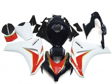 Carenado Moto Honda CBR1000RR 2008-2011 - Blanco Rojo Negro Brillante