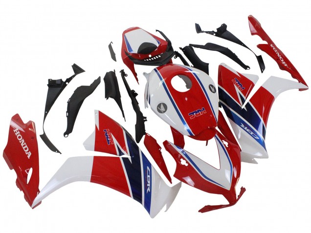 Kits Carenado Moto Honda CBR1000RR 2012-2016 - Blanco Rojo Azul