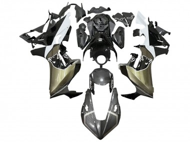 Carenados Moto Honda CBR1000RR 2017-2023 - Gris Blanco Negro FibraCarbono