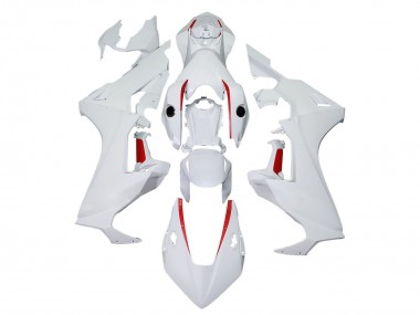 Carenados Moto Honda CBR1000RR 2017-2023 - Blanco Rojo Línea