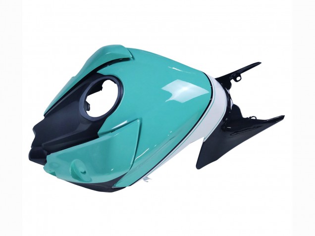 Carenados Moto Honda CBR1000RR 2017-2023 - Blanco Azul Claro Negro Brillante