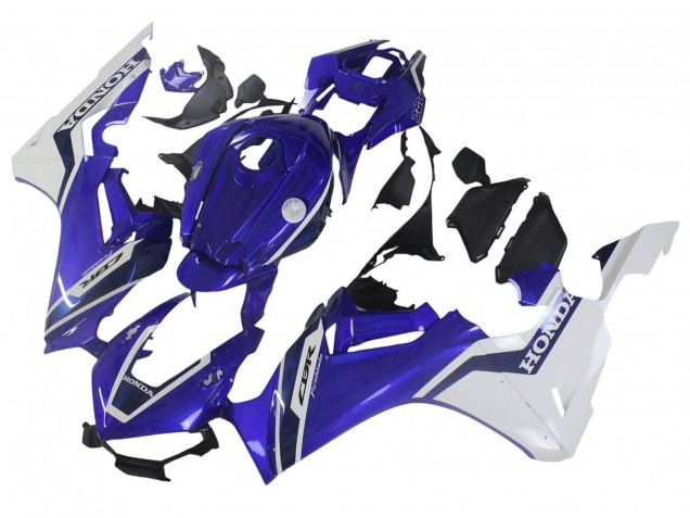 Carenados Moto Honda CBR1000RR 2017-2023 - Blanco Azul