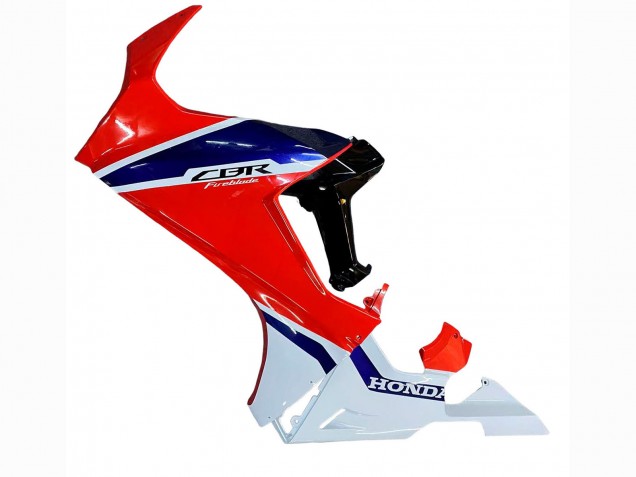 Kits Carenado Moto Honda CBR1000RR 2017-2023 - Blanco Rojo Azul