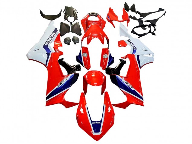 Kits Carenado Moto Honda CBR1000RR 2017-2023 - Blanco Rojo Azul