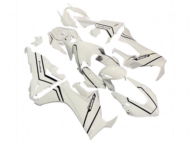 Carenados Moto Honda CBR1000RR 2017-2023 - Blanco Negro Raya Fireblade