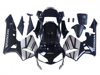 Carenados Moto Honda CBR600RR 2003-2004 - Plata Negro Brillante