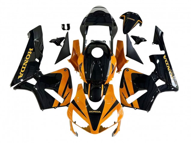 Kits Carenados Moto Honda CBR600RR 2003-2004 - Naranja Blanco Rojo Negro Brillante Repsol
