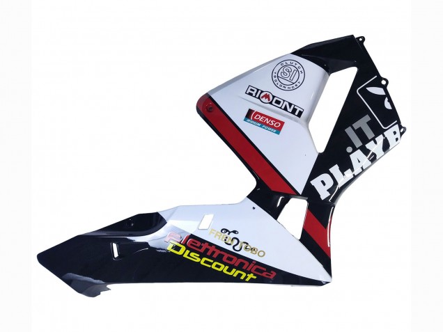 Carenados Moto Honda CBR600RR 2003-2004 - Blanco Rojo Negro Brillante DENSO Rimont