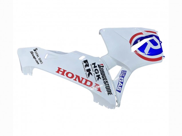 Carenados Moto Honda CBR600RR 2003-2004 - Blanco Rojo Azul
