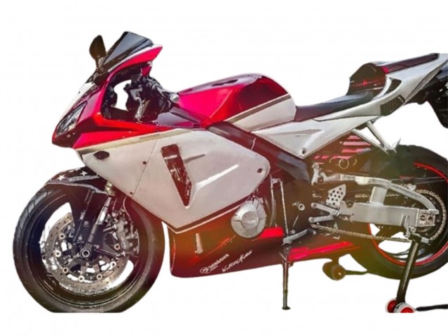 Kits Carenado Moto Honda CBR600RR 2005-2006 - Rojo Blanco Negro