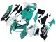 Carenados Moto Honda CBR600RR 2005-2006 - Verde Claro Blanco Negro Brillante Joe Rocket