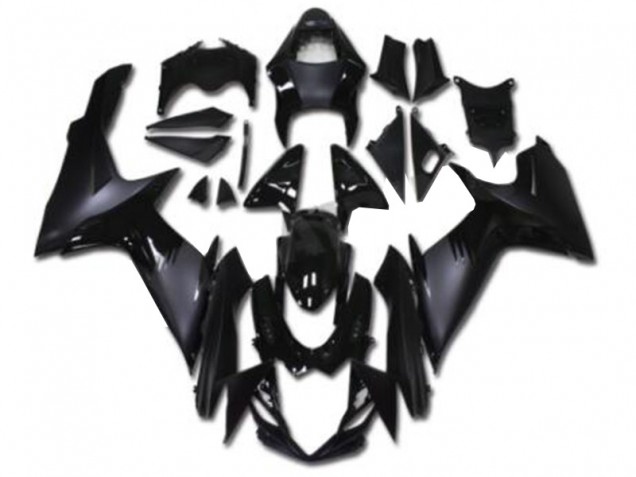 Carenados Moto Suzuki GSXR 600/750 2011-2024 - Negro Brillante Negro Mate