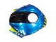 Carenados Moto Honda CBR600RR 2007-2008 - Verde Amarillo Negro Brillante Tiburón 46