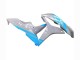 Carenados Moto Honda CBR600RR 2007-2008 - Gris Brillante Azul Claro
