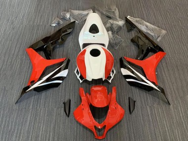 Kits Carenado Moto Honda CBR600RR 2007-2008 - Blanco Rojo Negro Brillante