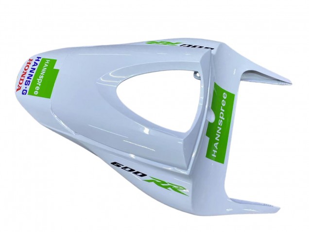Carenados Moto Honda CBR600RR 2009-2012 - Blanco Verde Negro Brillante Hannspree